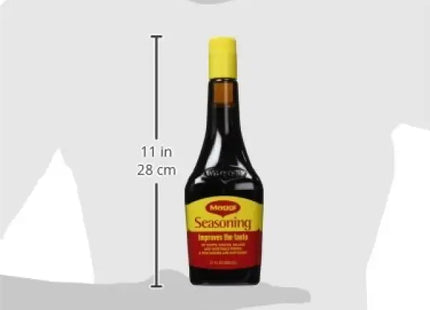 a bottle of kero sauce with a measuring ruler