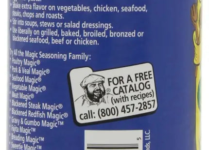 a close up of a can of food with a label on it