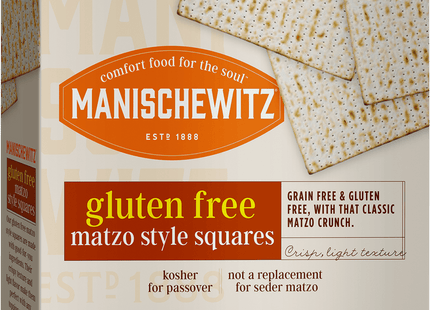 Manischewitz Old Fashioned Thin Salted Matzo Crackers Non GMO 10oz (12 Pack) - Food & Beverages > Pantry Crispbread