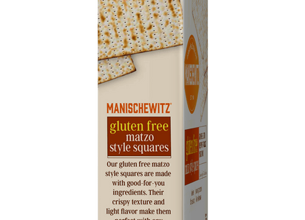 Manischewitz Old Fashioned Thin Salted Matzo Crackers Non GMO 10oz (12 Pack) - Food & Beverages > Pantry Crispbread