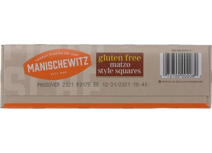Manischewitz Old Fashioned Thin Salted Matzo Crackers Non GMO 10oz (12 Pack) - Food & Beverages > Pantry Crispbread