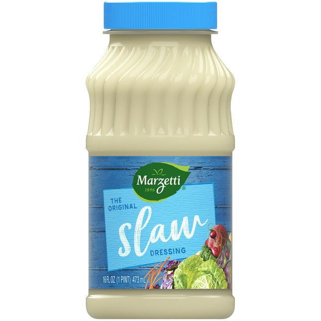 Marzetti Original Allnatural Creamy Coleslaw Tangy Salad Dressing 16oz (6 Pack) - Food & Beverages > Condiments Sauces