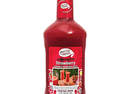 Master of Mixes Strawberry Daiquiri/Margarita Cocktail Mix 59.20oz (12 Pack) - Food & Beverages > Non-Alcoholic Drinks