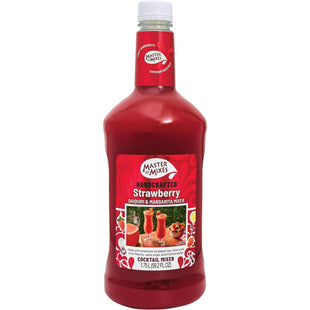 Master of Mixes Strawberry Daiquiri/Margarita Cocktail Mix 59.20oz (24 Pack) - Food & Beverages > Non-Alcoholic Drinks