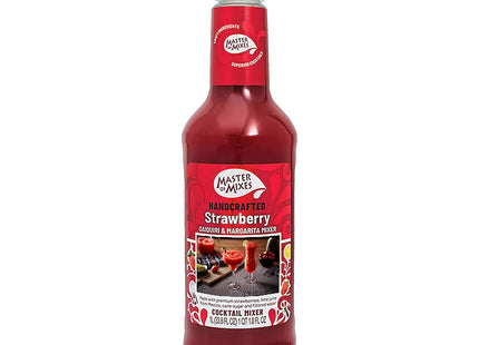 Master of Mixes Strawberry Daiquiri/Margarita Mix Ready To Use 33.8oz (12 Pack) - Food & Beverages > Non-Alcoholic