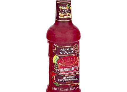 Master of Mixes Strawberry Daiquiri/Margarita Mix Ready To Use 33.8oz (6 Pack) - Food & Beverages > Non-Alcoholic