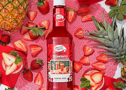 Master of Mixes Strawberry Daiquiri/Margarita Mix Ready To Use 33.8oz - Food & Beverages > Non-Alcoholic Drinks Juices