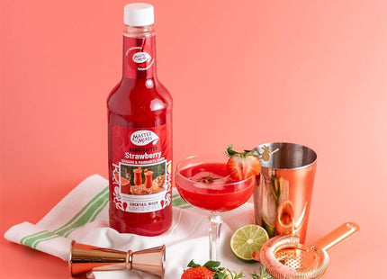 Master of Mixes Strawberry Daiquiri/Margarita Mix Ready To Use 33.8oz - Food & Beverages > Non-Alcoholic Drinks Juices