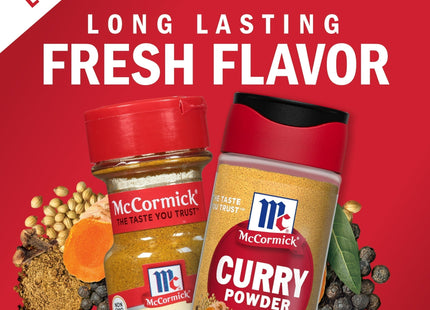 McCormick Curry Powder Seasoning Non GMO 1.75oz (2 Pack) - Food & Beverages > Herbs Spices Seasonings