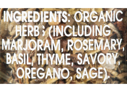 McCormick Gourmet Organic Italian Mixed Spices & Seasonings 0.55 oz (4 Pack) - Food Beverages > Herbs