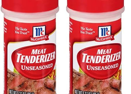 McCormick Kosher Non-Seasoned Meat Tenderizer No-MSG 3.37oz (12 Pack) - Food & Beverages > Herbs Spices Seasonings