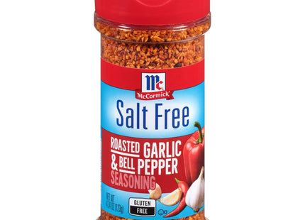 McCormick Salt Free Roasted Garlic and Bell Pepper Seasoning 4.34oz (6 Pack) - Food & Beverages > Herbs Spices