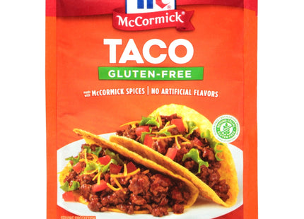 McCormick Taco Seasoning Mix Powder Less Sodium Gluten-Free 1.25oz - Food & Beverages > Herbs Spices Seasonings