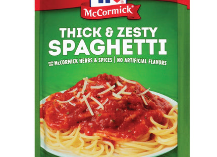 McCormick Thick And Zesty Spaghetti Sauce Mix 1.37oz (4 Pack) - Food & Beverages > Herbs Spices Seasonings