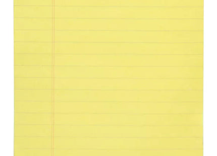 Mead 59614 Yellow Ruled Standard Legal Pad 5’’ x 8’’ Color Canary 50 Sheet - Office Supplies > Paper Products