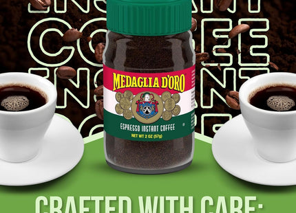 Medaglia d’Oro Style Instant Double Roast Italian Espresso Coffee 2oz - Food & Beverages > Non-Alcoholic Drinks