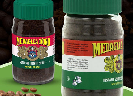 Medaglia d’Oro Style Instant Double Roast Italian Espresso Coffee 2oz - Food & Beverages > Non-Alcoholic Drinks