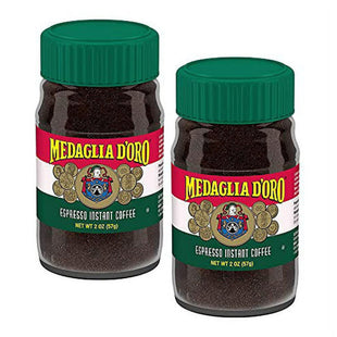 Medaglia d’Oro Style Instant Double Roast Italian Espresso Coffee 2oz (2 Pack) - Food & Beverages > Non-Alcoholic Drinks