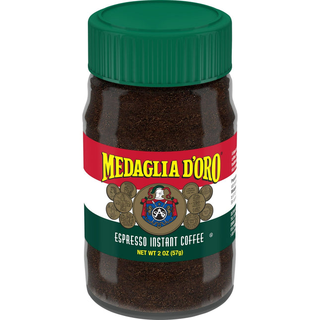 Medaglia d’Oro Style Instant Double Roast Italian Espresso Coffee 2oz (4 Pack) - Food & Beverages > Non-Alcoholic Drinks