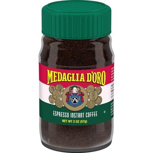 Medaglia d’Oro Style Instant Double Roast Italian Espresso Coffee 2oz (24 Pack) - Food & Beverages > Non-Alcoholic