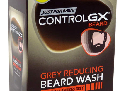 Just For Men Control GX Gradual Grey Reducing Beard Wash Shampoo 4oz (2 Pack) - Personal Care > Hair & Styling