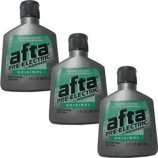 Mennen Afta PreElectric Shave Lotion and Skin Conditioner Original 3oz (3 Pack) - Personal Care > Shaving & Grooming