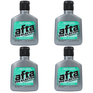 Mennen Afta PreElectric Shave Lotion and Skin Conditioner Original 3oz (4 Pack) - Personal Care > Shaving & Grooming