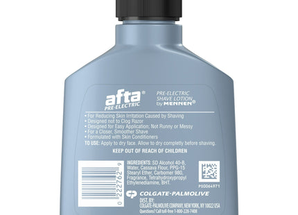 Mennen Afta PreElectric Shave Lotion and Skin Conditioner Original 3oz - Personal Care > Shaving & Grooming Aftershave