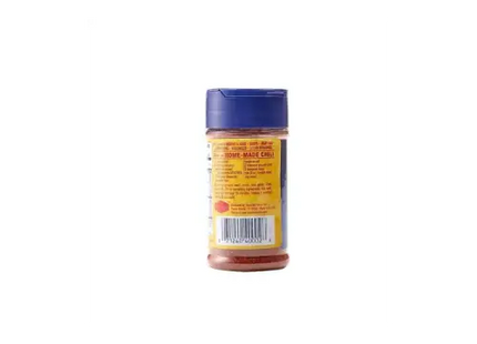 a jar of red chili seasoning