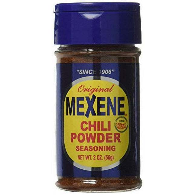 Mexene Original Chili Powder Seasoning Blend Cumin Oregano Garlic 2oz (3 Pack) - Food & Beverages > Herbs Spices