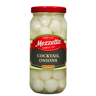 Mezzetta Imported Cocktail Onions Gluten Free Keto Friendly 16oz (12 Pack) - Food & Beverages > Jam Honey Spreads Jams