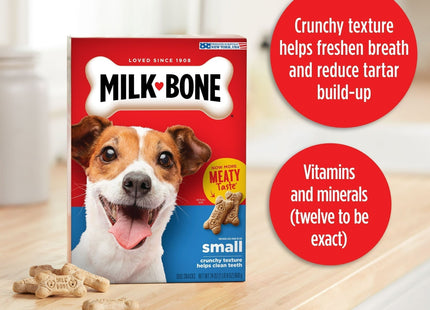 Milk-Bone Original Mini Dog Biscuits Small Crunchy Treats 24oz (12 Pack) - Pet Supplies > Chews &