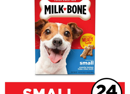 Milk-Bone Original Mini Dog Biscuits Small Crunchy Treats 24oz (12 Pack) - Pet Supplies > Chews &