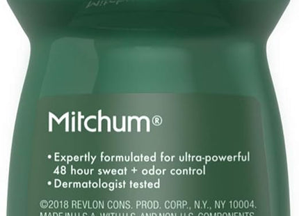 Mitchum Men Anti-Sweat Antiperspirant Deodorant Roll-On Unscented 3.4oz (24 Pack) - Personal Care > Bath & Body