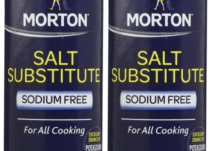 Morton Sodium Free Salt Substitute Sodium-Restricted Diets 3.12oz (12 Pack) - Food & Beverages > Herbs Spices Seasonings