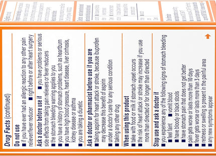 Motrin IB Liquid Gels Ibuprofen 200 mg Pain & Fever Relief Capsules 20ct (2 Pack) - Health Care > Over-the-Counter