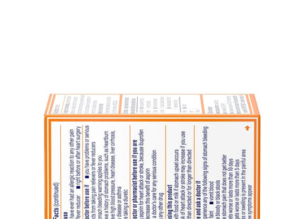 Motrin IB Liquid Gels Ibuprofen 200 mg Pain & Fever Relief Capsules 20ct (2 Pack) - Health Care > Over-the-Counter