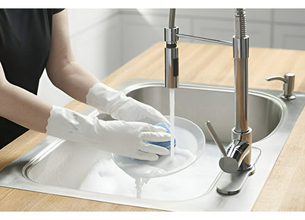 Mr. Clean Premium Latex-Free Gloves Bliss Medium Size 1-Pair (4 Pack) - Household Supplies > Cleaning