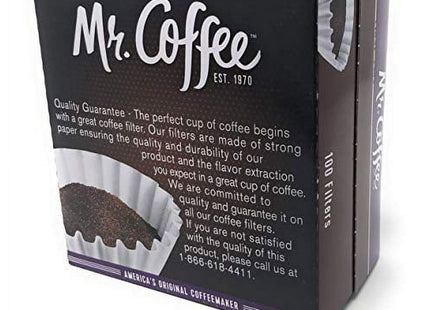 Mr. Coffee White Paper Basket Filters 8-12 Cup 50ct (3 Pack) - Food & Beverages > Non-Alcoholic Drinks