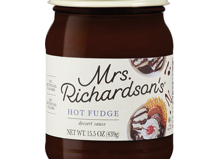 Mrs Richardsons Topping Fudge Hot 15.5 OZ (Pack Of 12) - Food Beverages & Tobacco > Items Condiments Sauces Dessert