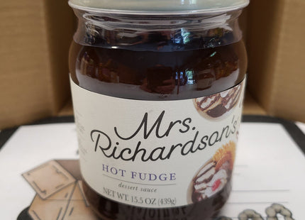 Mrs Richardsons Topping Fudge Hot 15.5 OZ (Pack Of 12) - Food Beverages & Tobacco > Items Condiments Sauces Dessert