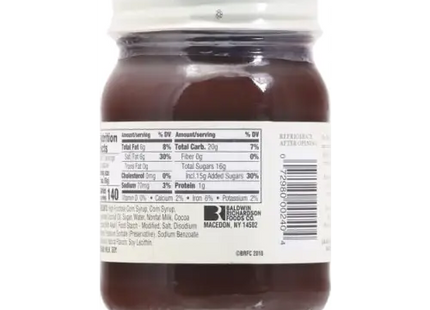 Mrs Richardsons Topping Fudge Hot 15.5 OZ (Pack Of 12) - Food Beverages & Tobacco > Items Condiments Sauces Dessert