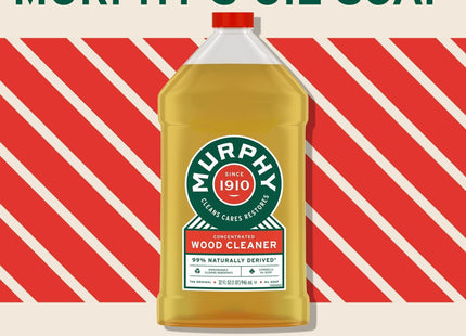 Murphy Concentrated Liquid Oil Soap Wood Floor Cleaner Multi-Use 32oz (2 Pack) - Household Supplies > Cleaning Products