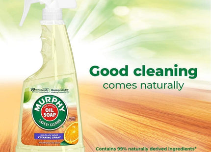 Murphy Oil Soap Multi-Use Wood Cleaner with Orange 22oz - Household Supplies > Cleaning Products