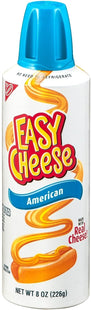 Nabisco Kraft Easy Cheese American Pasteurized Snack 8oz (24 Pack) - Food & Beverages > Jam Honey Spreads