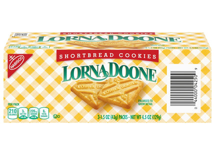 Nabisco Lorna Doone Shortbread Cookies 1.5 x 3 Per Box 4.5oz (10 Pack) - Food & Beverages > Sweets Chocolate Biscuits