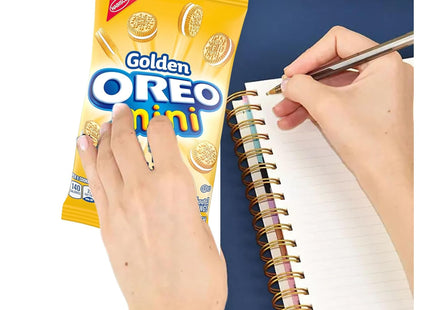 Nabisco OREO Mini Golden Sandwich Cookies Vanilla Flavor 3 Ounce (12 Pack) - Food & Beverages > Sweets Chocolate