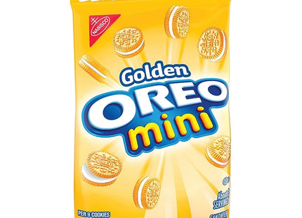 Nabisco OREO Mini Golden Sandwich Cookies Vanilla Flavor 3 Ounce (12 Pack) - Food & Beverages > Sweets Chocolate