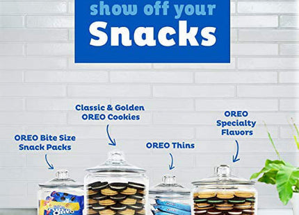 Nabisco OREO Mini Golden Sandwich Cookies Vanilla Flavor 3 Ounce (12 Pack) - Food & Beverages > Sweets Chocolate