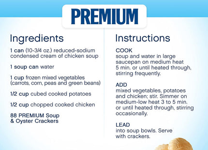 Nabisco Premium Original Soup & Oyster Bite Size Crackers Fat-Free 9oz (12 Pack) - Food Beverages > Pantry Crispbread